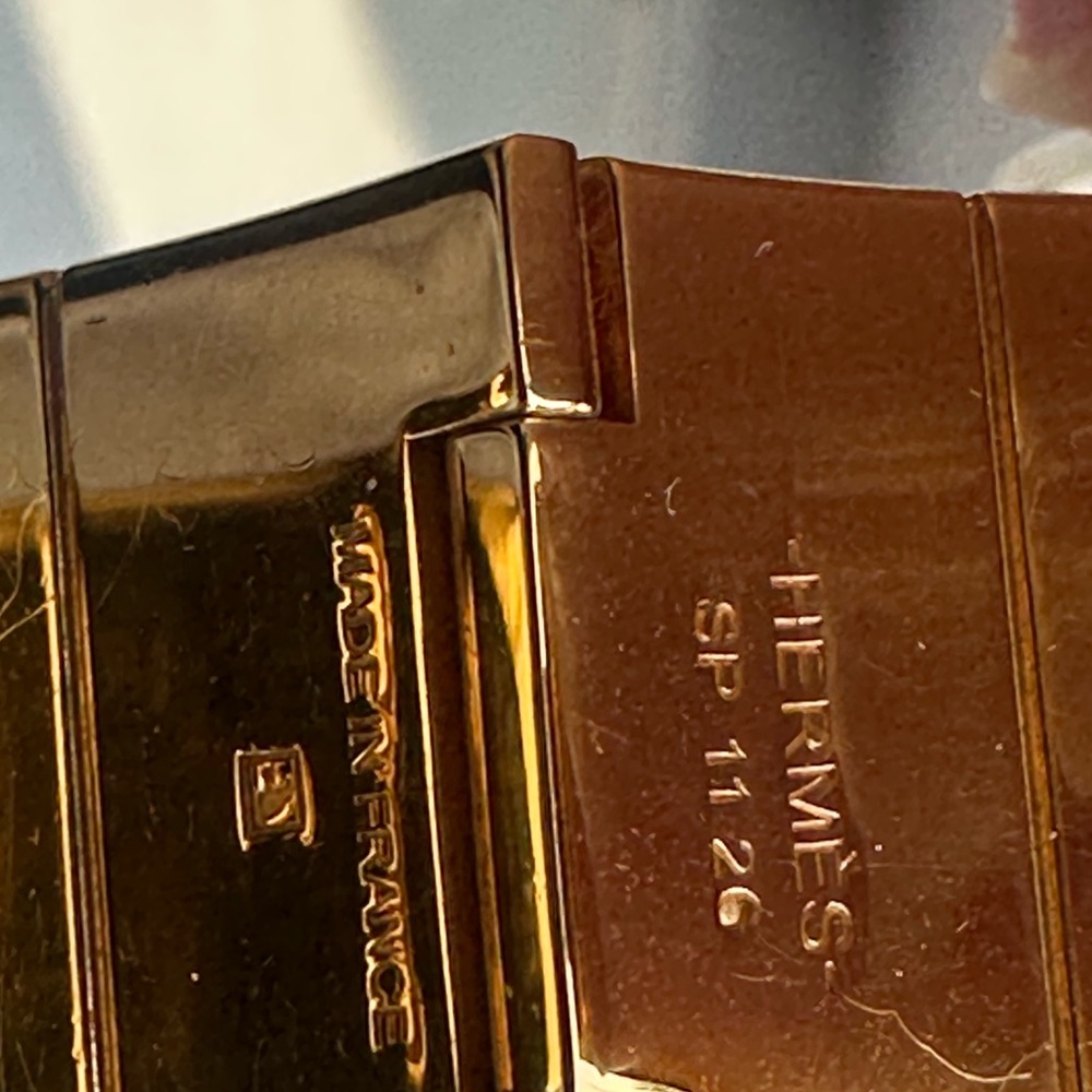 Hermes hinged bracelet - Picture 5 of 7